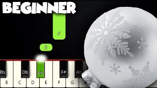 White Christmas | BEGINNER PIANO TUTORIAL + SHEET MUSIC by Betacustic screenshot 2