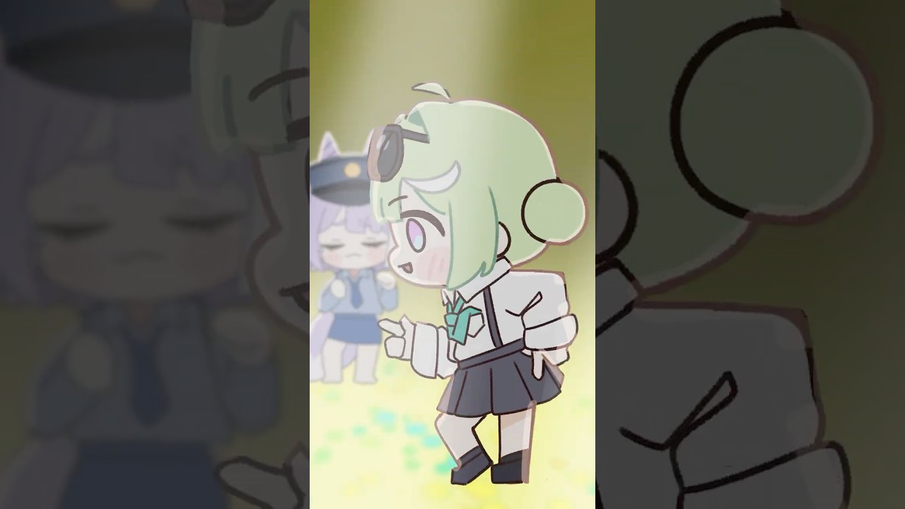 아무런 위협이 되지 않는 Let's Groove 댄스 #vtuber #shorts #리코 #스텔라이브 #챌린지 #meme #애니메이션 #letsgroove