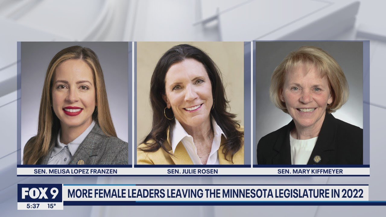 More women leaving Minnesota legislature in 2022 | FOX 9 KMSP