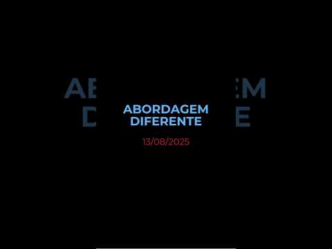 ABORDAGEM DIFERENTE - Oração diária (Devocional 13/08/2025) #devocional #oracao