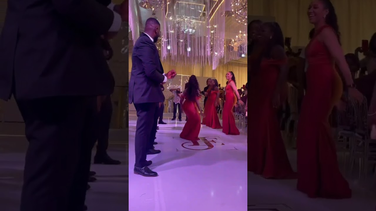 funny video | pregnant bridesmaid with so much energy