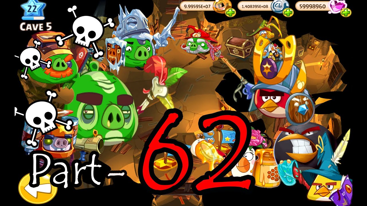 Angry Birds Epic: Part-62 Gameplay Chronicle Cave 17: Pig Porch 1-4 (Boss Battle iOS & Android