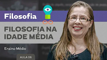 Como se baseia o estudo da filosofia na Idade Média?