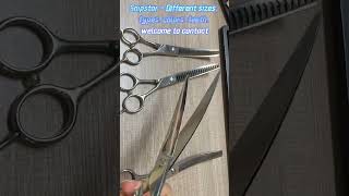 From Choppy To Fluffy The Secret Is Using Different Shears At Different Stages.