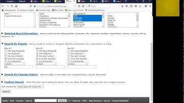 Finding Koha bugs by your email address in the CC field