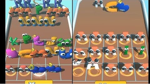 Merge Alphabet lore Run , New Update ⭐⭐⭐ Level 42 #alphabetlore #alphabetlorerun