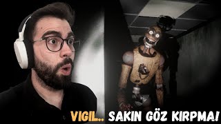VIGIL — Gözünü kırparsan ölürsün!  (Gerçek Webcam Korku Oyununa İlk Tepki)