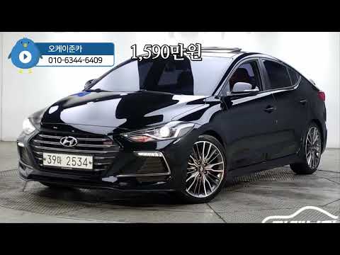 아반떼AD 1.6 T-GDI 스포츠 익스트림 셀렉션/18년식/5만km/완전무사고/1,590만원