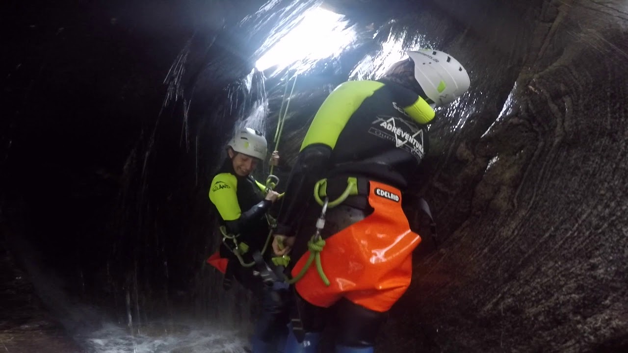 Canyoning family mit purelements® in Corippo, Valle Verzasca
