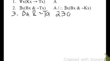 The rule of Existential Quantifier In