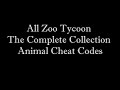 All Animal Cheat Codes in Zoo Tycoon The Complete Collection