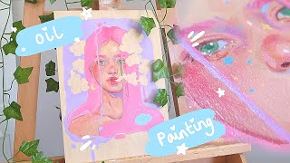 ~Cosy Painting Timelapse~ Oil Portrait