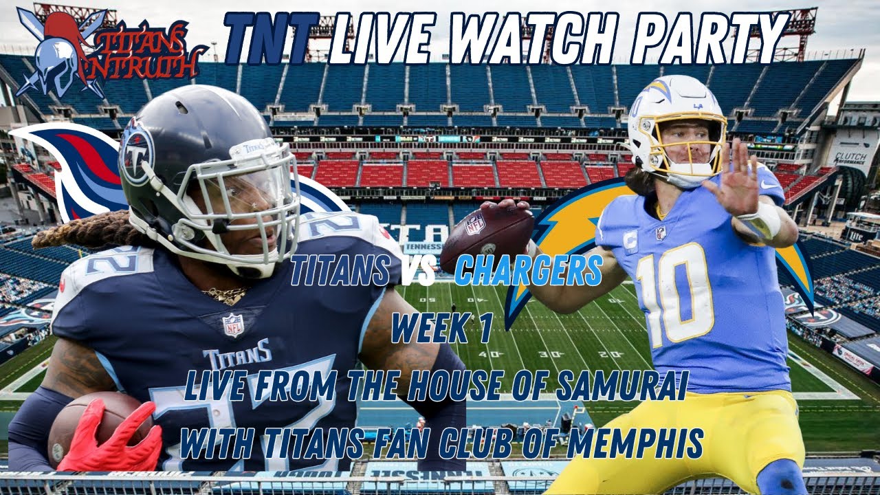 titans chargers live
