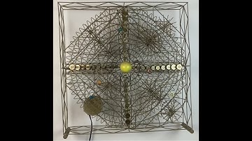 An Animated Orrery Using Wire Gears