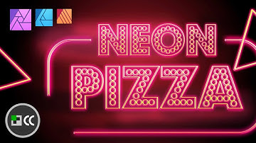 Neon Light Tutorial pt.1 Effect | Affinity Photo - Affinity Designer