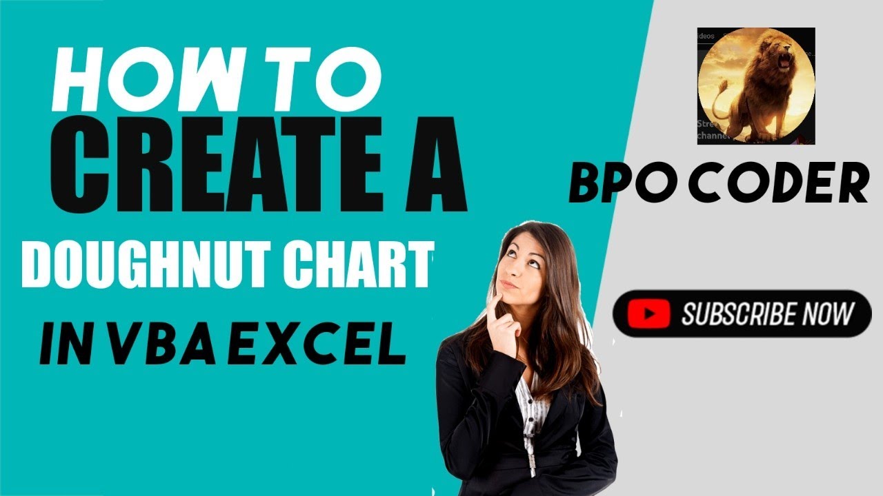 How to Create a Doughnut Chart in Excel Using VBA - YouTube
