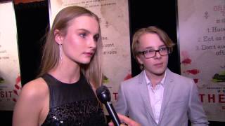 The Visit Premiere Interview - Olivia DeJonge & Ed Oxenbould
