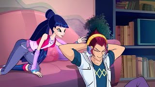 Riven hums loudly in front of everyone | Winx Club Clip