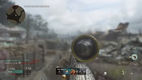 Pointe Du Hoc V-2 Rocket In Team Deathmatch CoD: Ww2 Sniper Gameplay.. Nuke #50... Now That