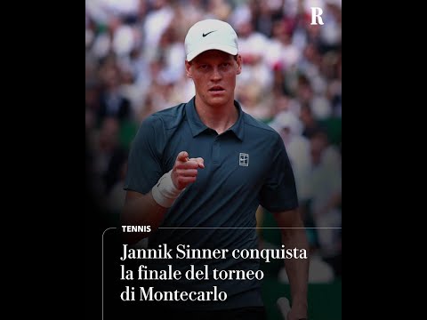 Video Sinner - Zverev 6-1, 6-4. Jannik in finale a Montecarlo