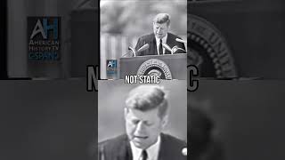 Unwavering Resolve. #jfk #leadership #kennedy #president