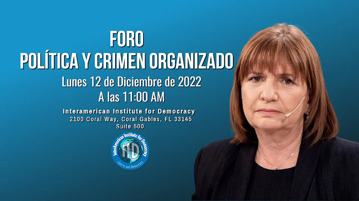 Foro Poltica y crimen organizado