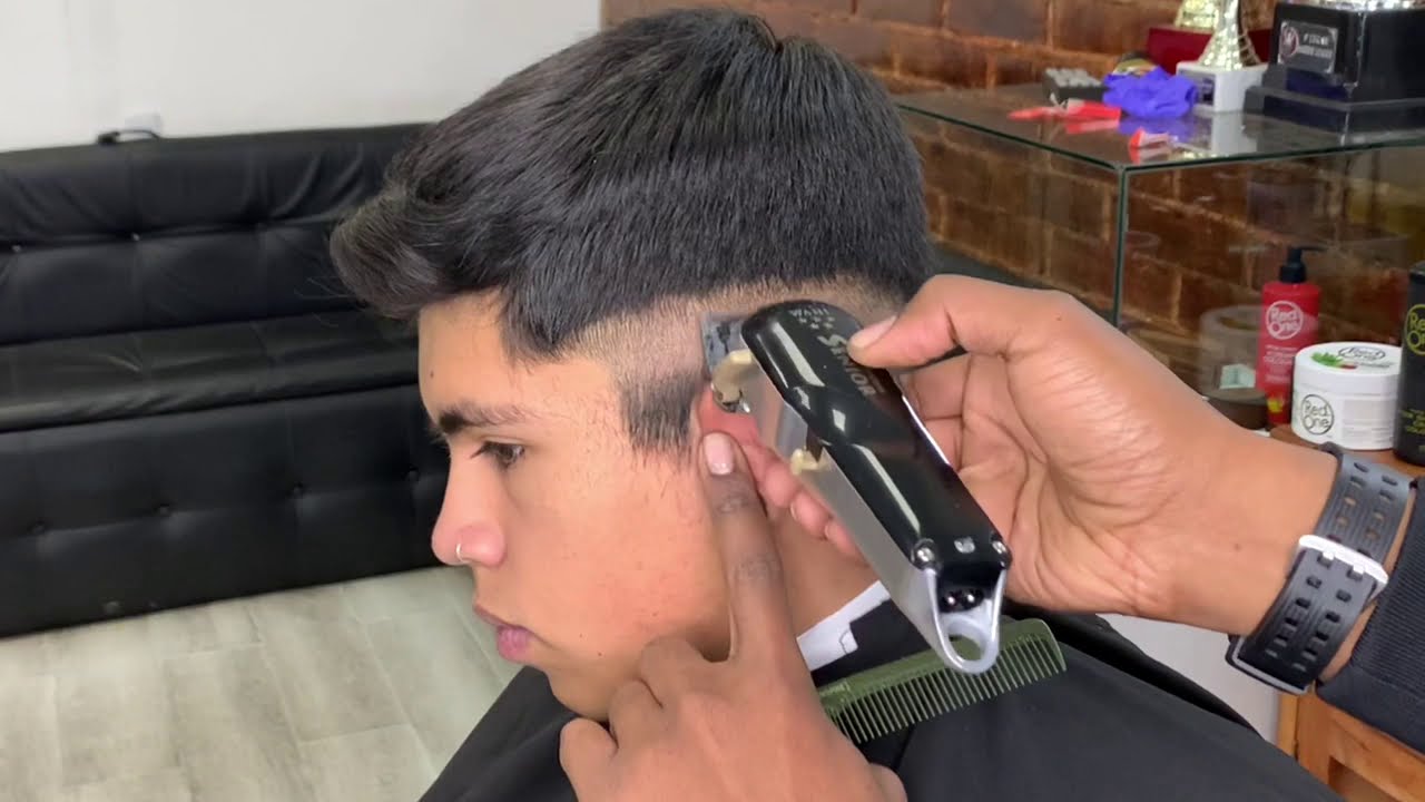 Como Hacer Un Degradado Pelo Hombre