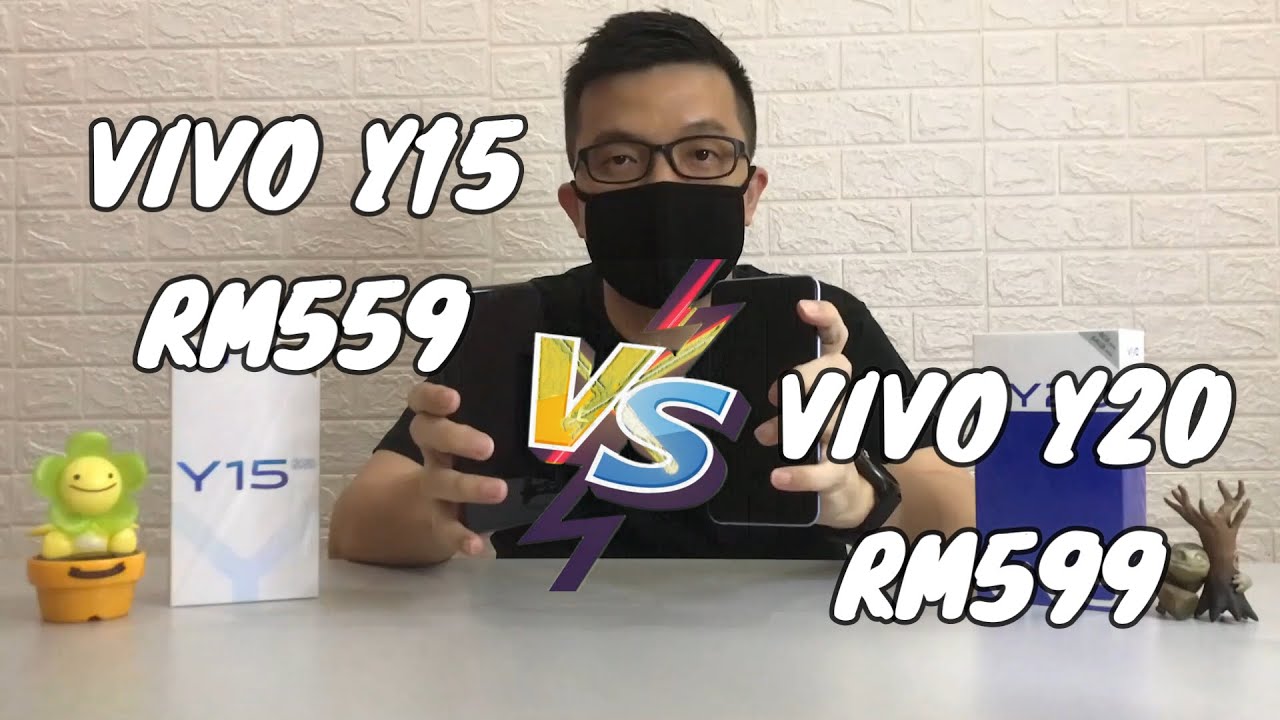 Vivo Y15 2020 vs Vivo Y20 Camera Spec Design Video And Antutu Benchmark