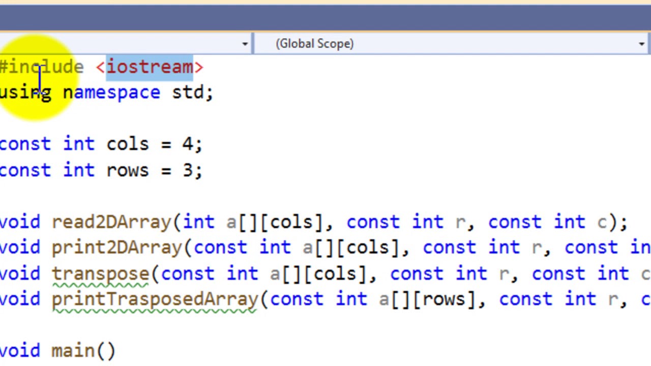 Lab09: 2D Arrays - YouTube