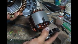 Generador de 800 Watts (2 de 2) Desarmado del Rotor