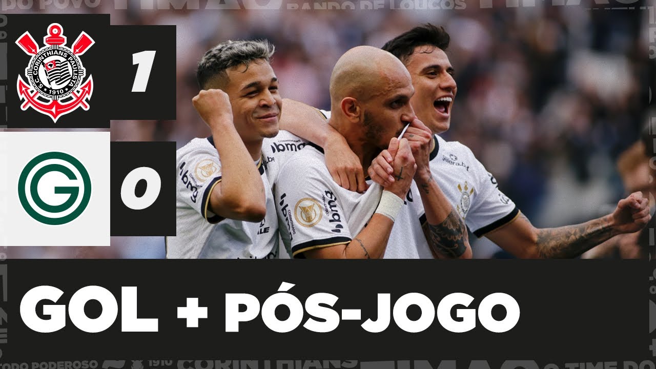 Gols e melhores momentos Corinthians x Goiás pelo Campeonato Brasileiro  (1-1)
