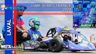 IAME SÉRIES FRANCE 2024 - Course 2 à LAVAL