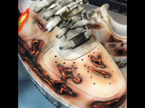 Air Force 1 burned - YouTube