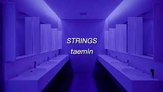 TAEMIN Strings but you're in a bathroom at a party