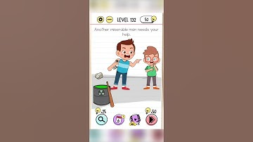 Brain Test Level 132 Best Solution | Brain Test Solution Walkthrough