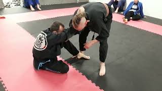 BJJ ROBERT PIOTROWSKI TECHNIKA NR.2 MARGARIDA(SITTING,COLLAR,GUARD) & ATAK DUSZENIEM  CROSSS CHOKE