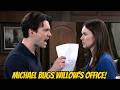 “MICHAEL BUGS WILLOW’S OFFICE – EXPLOSIVE BLACKMAIL PLOT UNLEASHED?