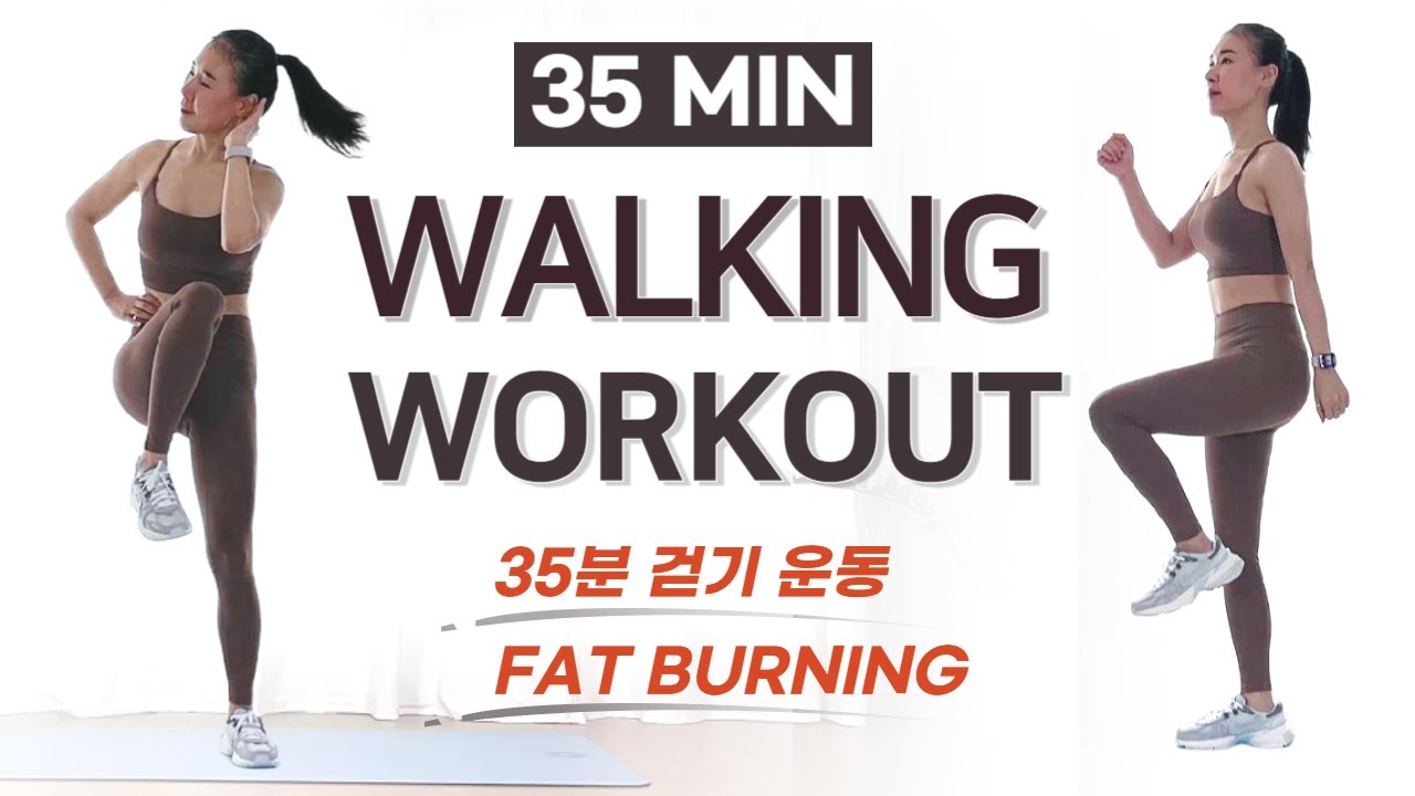 35 Min Walking Workout For Weight Loss + Stretch l Try This Routine at home to Burn Fat