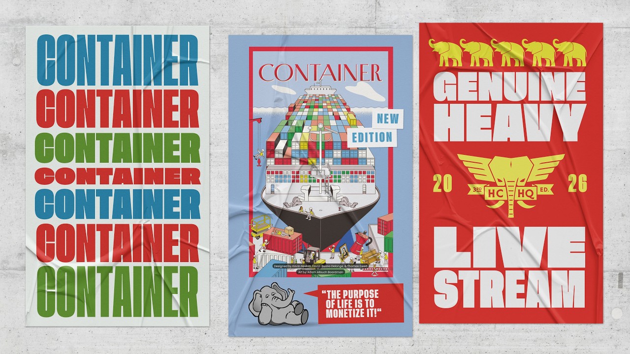 Container - 2026 Allplay Deluxe Edition - 5p Teaching, Play-through, & RoundTable by Heavy Cardboard