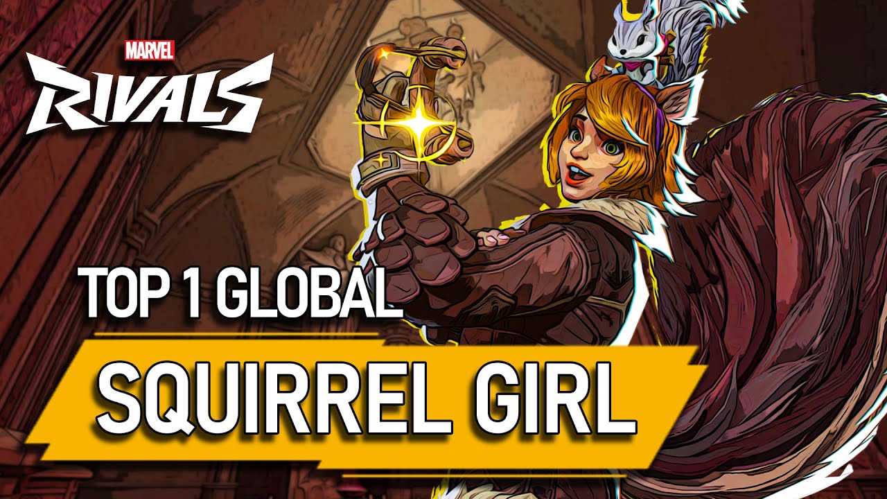 ТОП-1 В МИРЕ ДЕВУШКА-БЕЛКА! d_n_a_07 - MARVEL RIVALS PRO