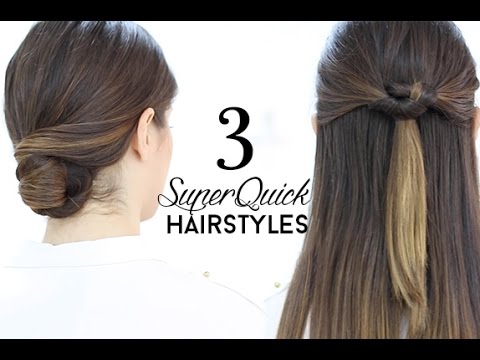 Superquick hairstyles tutorial