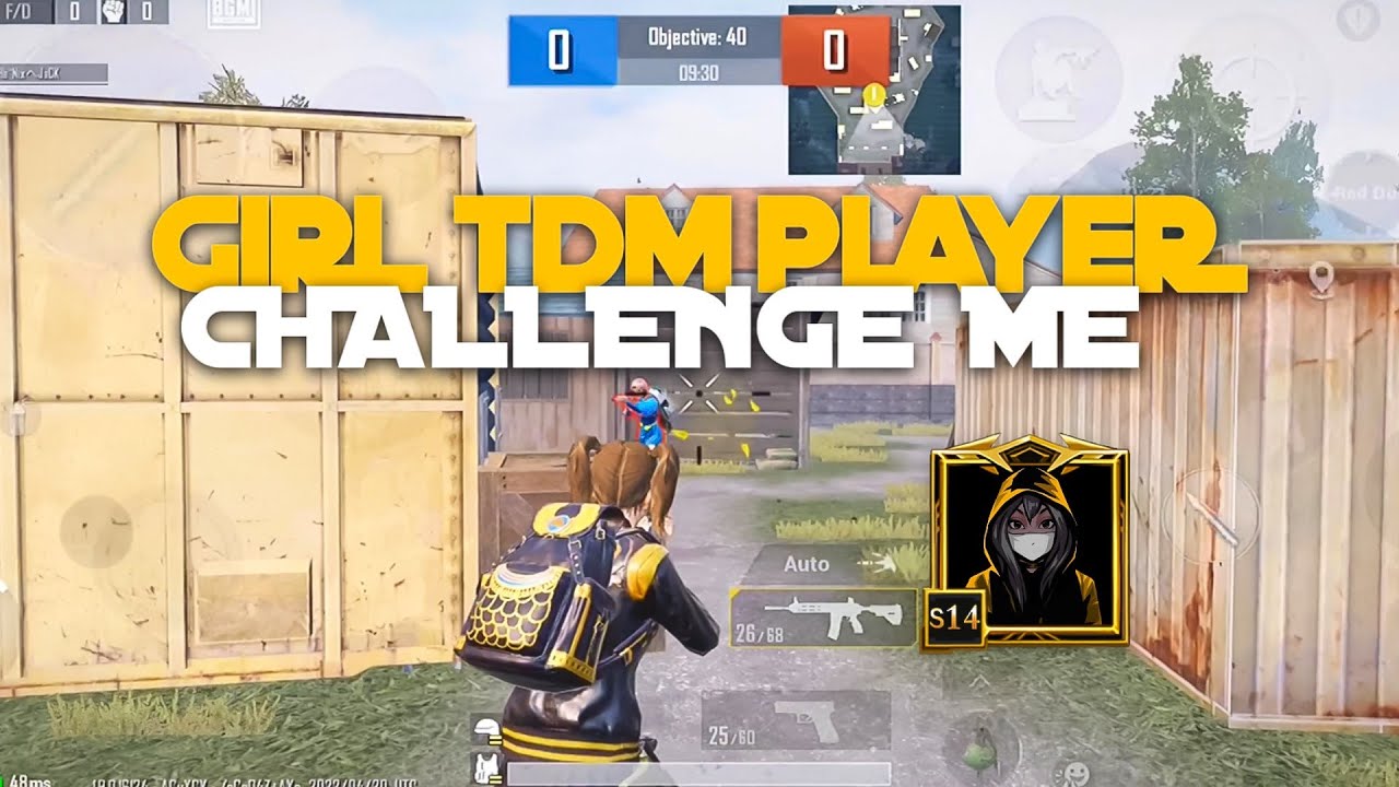 Pro Girl TDM Player Challenge Me & This Happened ⚡🔥