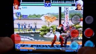 KOF94~02  with MAME4droid COMBO (Android phone) screenshot 4