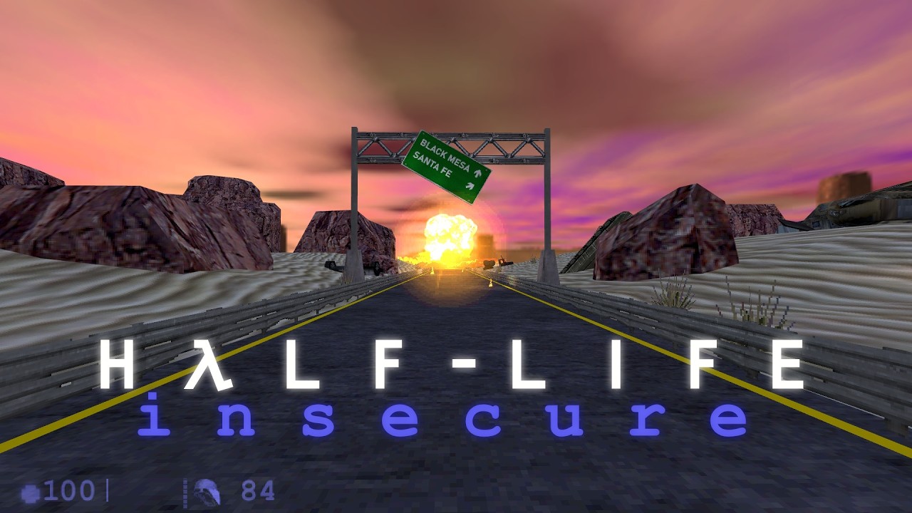 Half-Life - Insecure v1.4 (Mod Walkthrough) - YouTube
