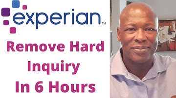 I Removed Hard Inquiry in 6 Hours and You Can TOO!