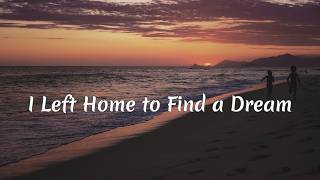 I Left Home to Find a Dream 🌏 Soft Country Rock Song (Official Lyric Video) screenshot 4