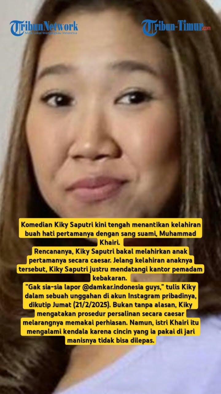 Jelang Lahiran, Kiky Saputri Datangi Pemadam Kebakaran karena Tak Bisa Lepas Cincin