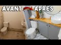 Rénovation de Toilettes WC incroyable et Astuces Déco