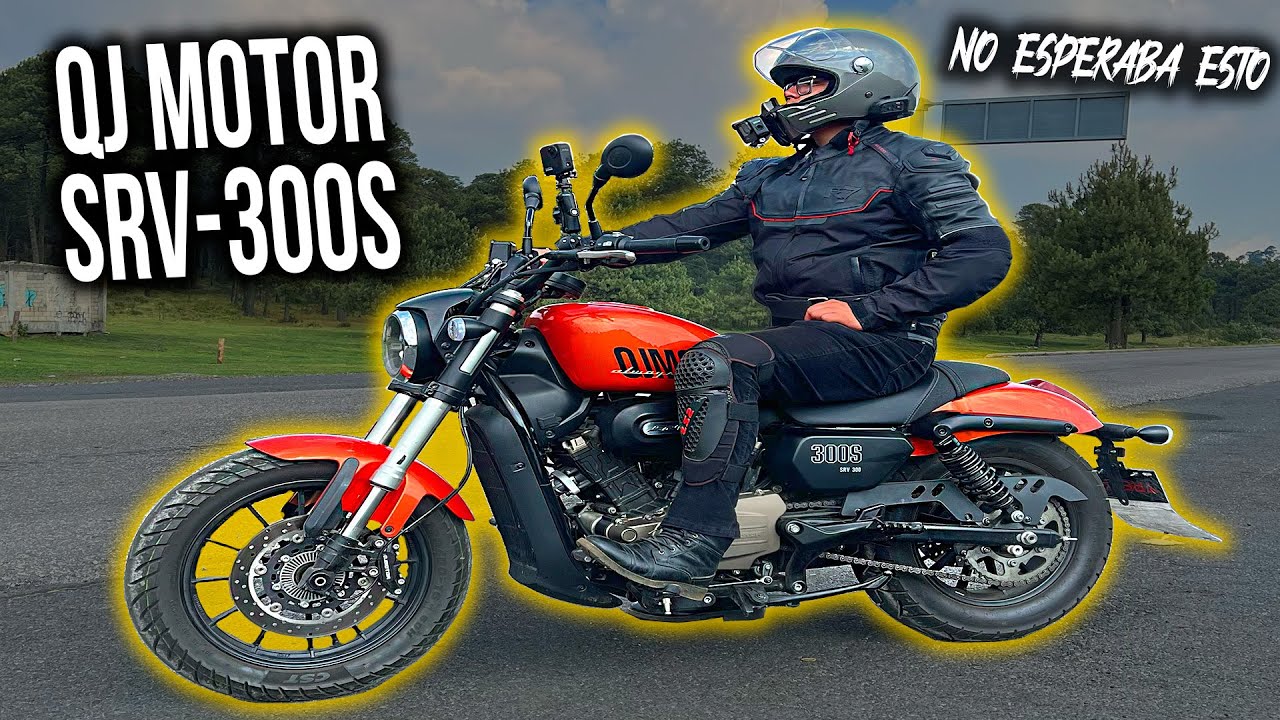 Una CUSTOM Ligera y DIVERTIDA 💥QJ Motor SRV-300s 😎