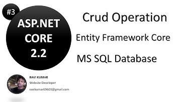 #3 Completed Crud Operation in ASP.NET Core using Entity Framework Core and MS SQL Database